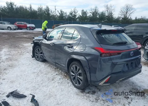 2022 Lexus Ux 250H F Sport z USA, uszkodzony, nr VIN JTHR9JBH8N2059782